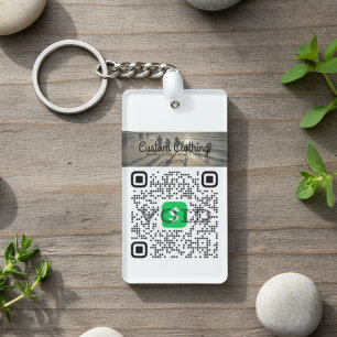 Personalized Cash App & Venmo QR Code  Keychain