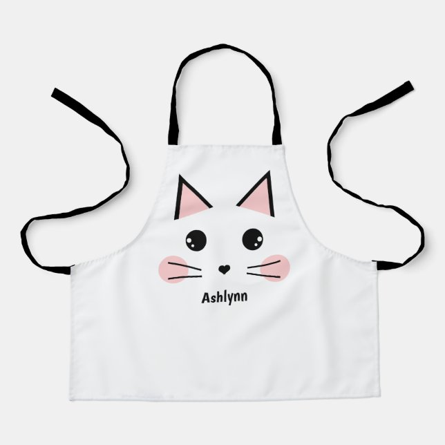 Personalized Cat Apron (Front)