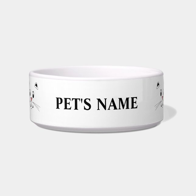 Personalized Cat Bowl (Front)