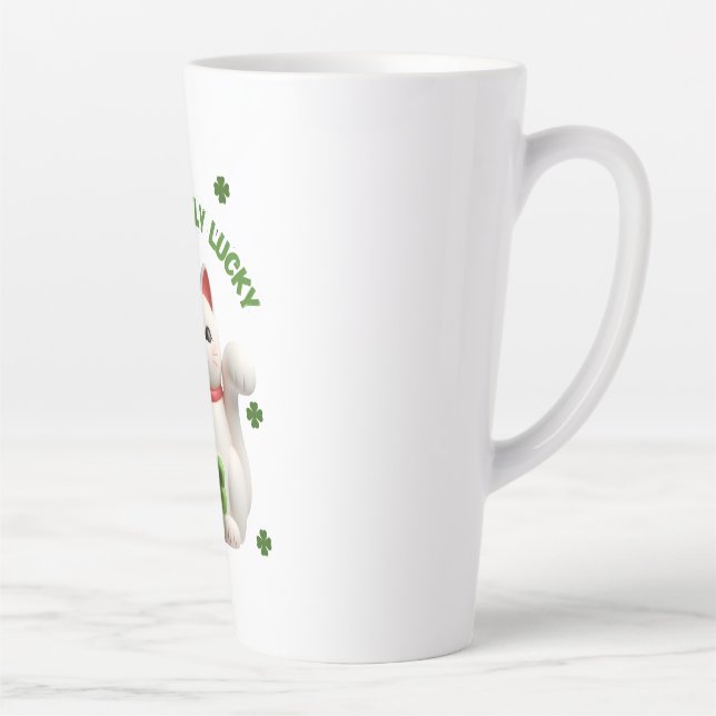 Personalized cat Classic Mug, 11 oz Latte Mug (Right)