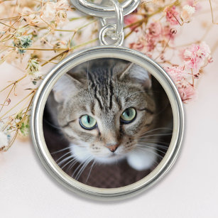 Personalized Cat Dog Pet Photo Create Your Own Charm Bracelet
