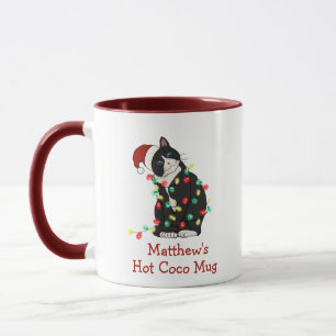 Personalized Cat Hot Coco  Mug