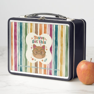 Personalized Cat Lunch Box