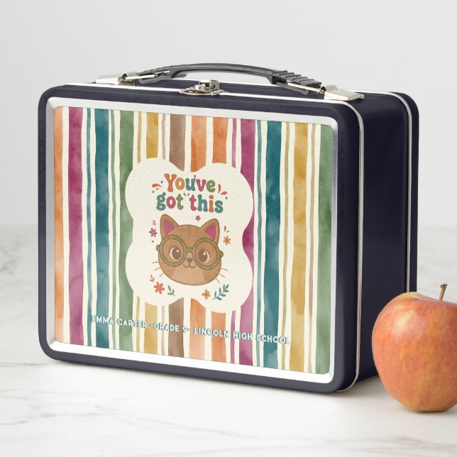 Personalized Cat Lunch Box (In Situ)