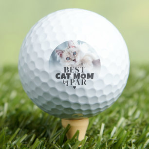Personalized Cat Pet Photo Golf Balls