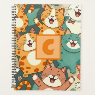 Personalized Cat-themed Planner