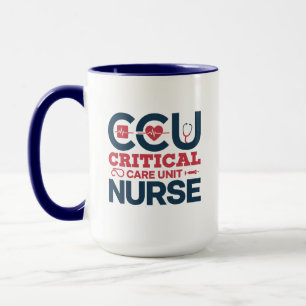 Personalized CCU Nurse Mug