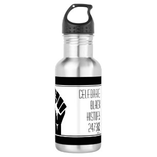 Personalized CELEBRATE BLACK HISTORY 532 Ml Water Bottle