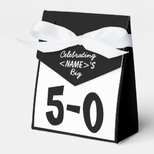 Personalized Celebrating 50th Birthday Favour Box