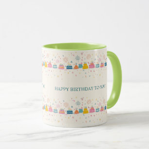 Personalized Celebration Mug – Cakes & Confetti
