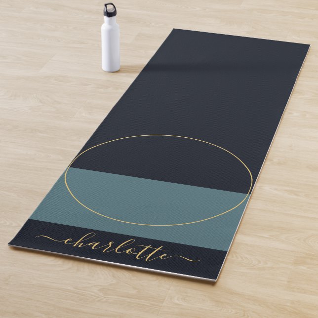 Personalized Celestial Sun Moon Yoga Mat (In Situ)