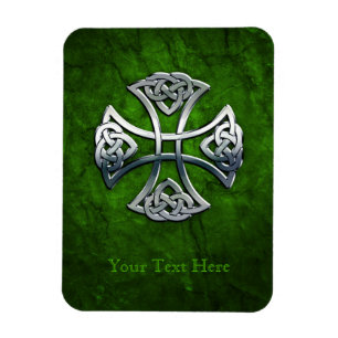 Personalized Celtic Cross Magnet