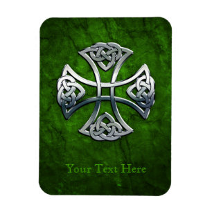 Personalized Celtic Cross Magnet