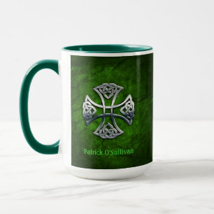 Personalized Celtic Cross Mug