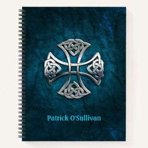 Personalized Celtic Cross Notebook