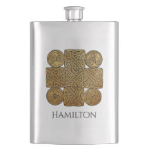 Personalized Celtic Knotwork Classic Flask