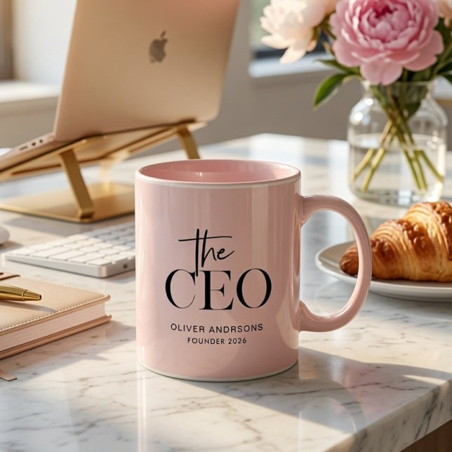 Personalized CEO Coffee Mug | Custom Boss Lady  (Creator Uploaded)