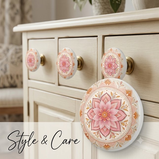 Personalized Ceramic Knob with Your Image or Art (Personalized Ceramic Knob with Your Image or Art)