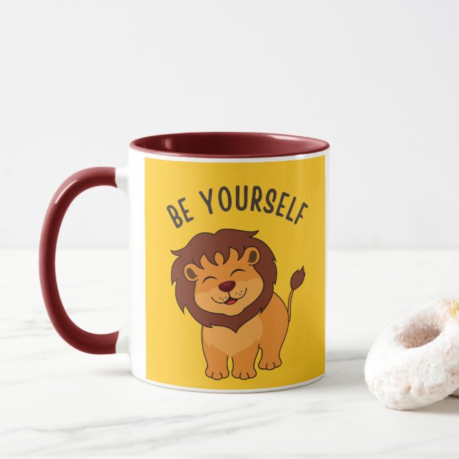 Personalized Ceramic Mug (With Donut)