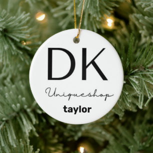 Personalized Ceramic Ornament