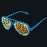 Personalized Challah Bread Bar Mitzvah Party Favou Aviator Sunglasses<br><div class="desc">Party shades feature an original marker illustration of a loaf of braided challah bread. Personalize with your name and date of your event for a one-of-a-kind bar mitzvah party favour!</div>