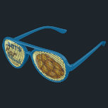 Personalized Challah Bread Bar Mitzvah Party Favou Aviator Sunglasses<br><div class="desc">Party shades feature an original marker illustration of a loaf of braided challah bread. Personalize with your name and date of your event for a one-of-a-kind bar mitzvah party favour!</div>