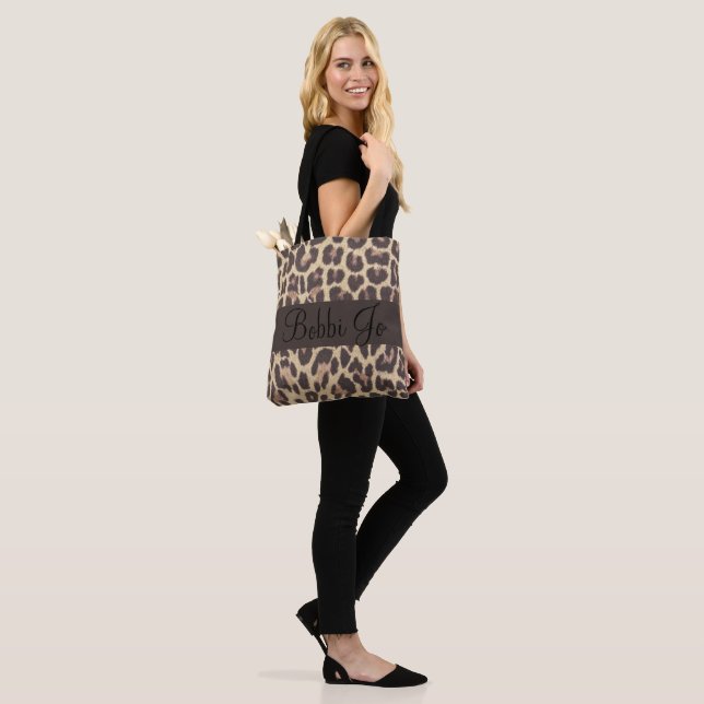Personalized Changeable Name Tote bag (On Model)