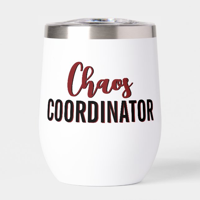 Personalized Chaos Coordinator Boss Manager Admin (Front)