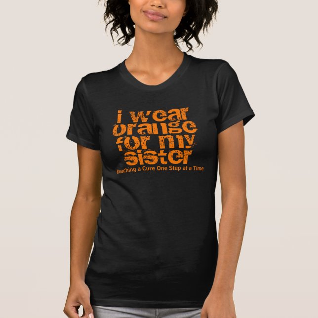 Personalized Charitable Cause Ladies Twofer Shirt (Front)