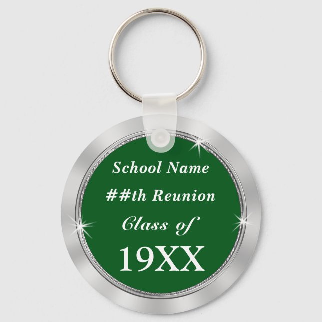 Personalized CHEAP Class Reunion Souvenir Ideas Keychain (Front)