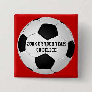 Personalized Cheap Soccer Party Favours Button