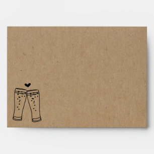 Personalized Cheer & Beers Toast Brewery Envelope
