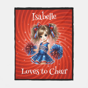 Personalized Cheer Blanket