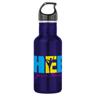 Personalized Cheer Cheerleading Purple 532 Ml Water Bottle