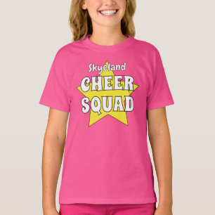Personalized Cheer Squad Girl's T-Shirt