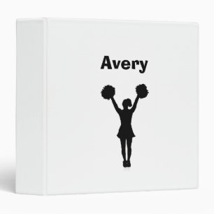 Personalized Cheerleader Binder