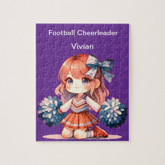 Personalized Cheerleader Jigsaw Puzzle