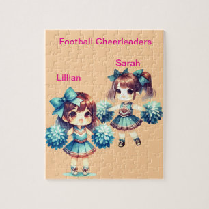 Personalized Cheerleaders Jigsaw Puzzle