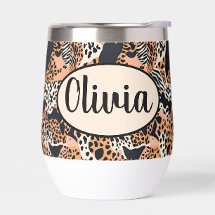 Personalized Cheetah and Zebra Print
