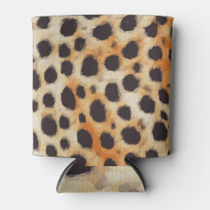 Personalized Cheetah Animal Pattern Can Cooler