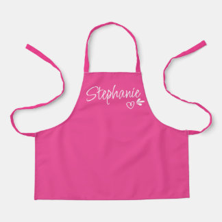 Personalized Chef Any Name Child Youth Baker Kids Apron
