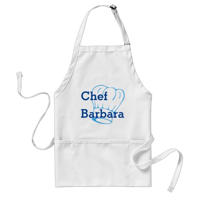 Personalized Chef Hat Standard Apron (Front)