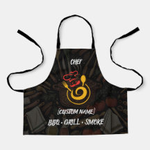 Personalized Chef Men's Apron