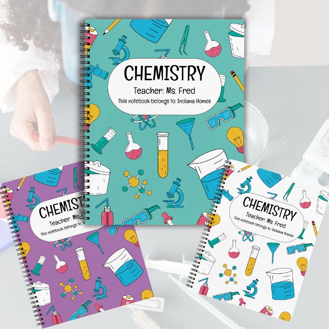 Personalized Chemistry Notebook – Custom Name Desi (Spark Your Science! A Personalized CHEMISTRY Notebook)