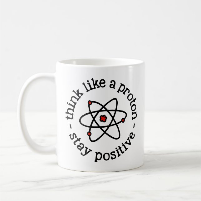 Personalized Chemistry Science Teacher Message Coffee Mug (Left)