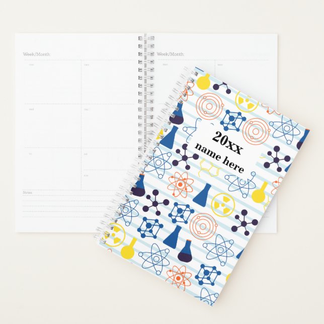 Personalized Chemistry Teacher Planner (Display)