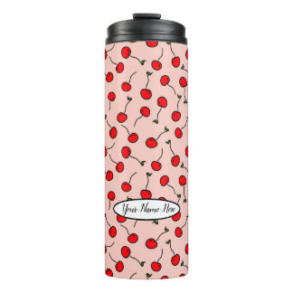 Personalized Cherries Jubilee Thermal Tumbler