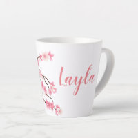 Personalized Cherry Blossom Mug *Flower