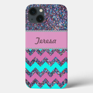 Personalized Chevron ZigZag iPhone 6, Tough Xtreme iPhone 13 Case