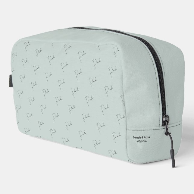 Personalized Chic  Dopp Kit (Right Corner)